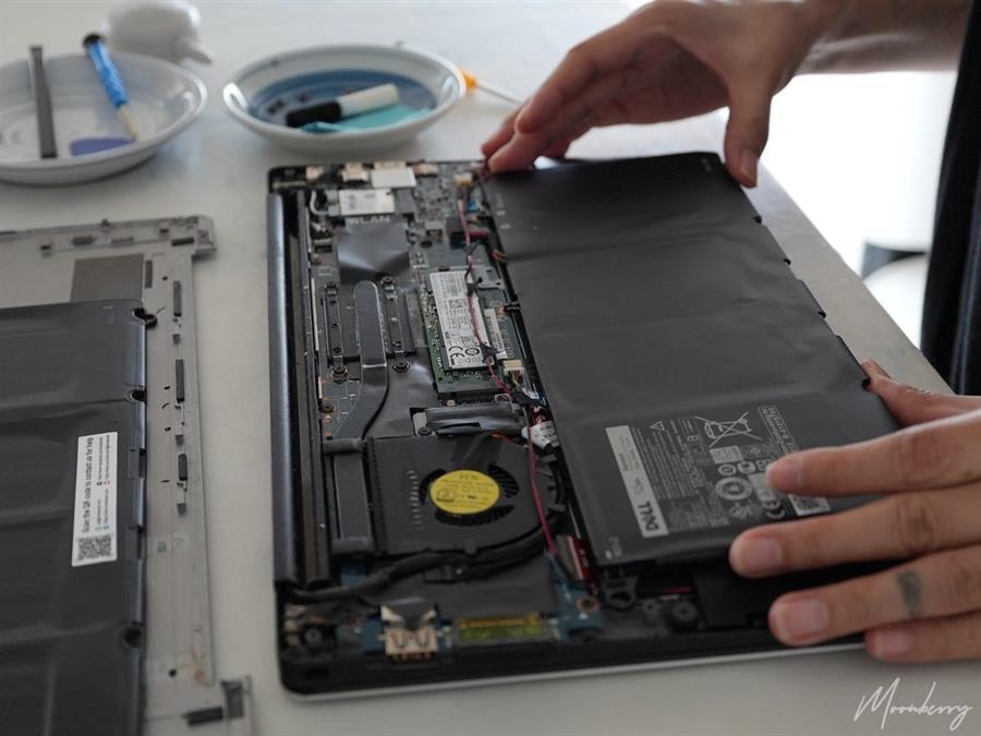Remplacement batterie Dell