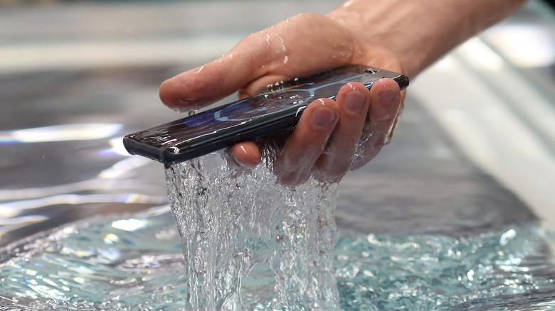 Diagnostic dégât des eaux Samsung Galaxy